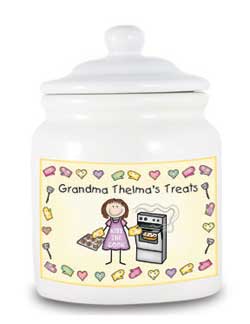 personalized cookie jar